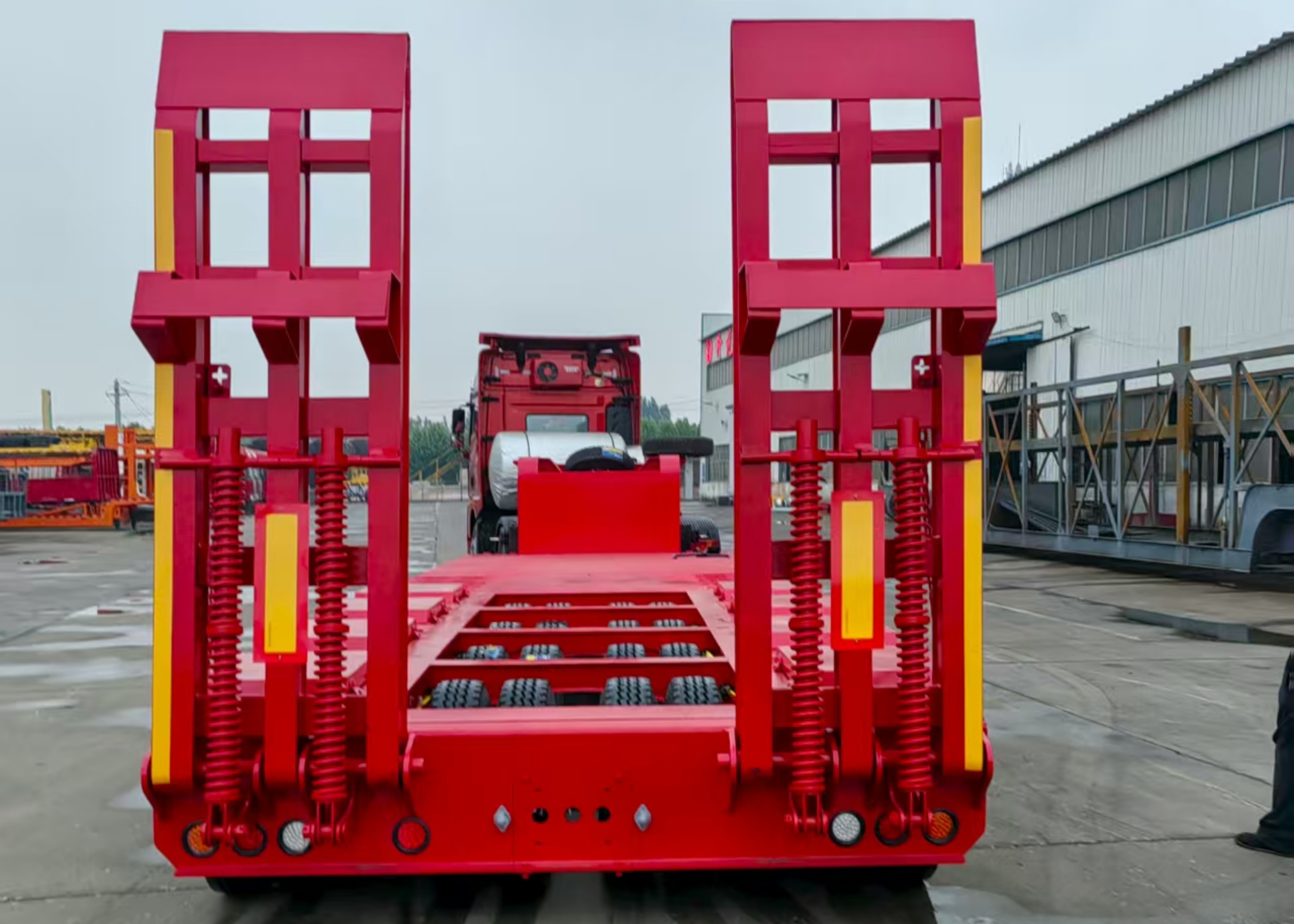 4 axle lowbed semi trailer 4 axle lowbed semi trailer