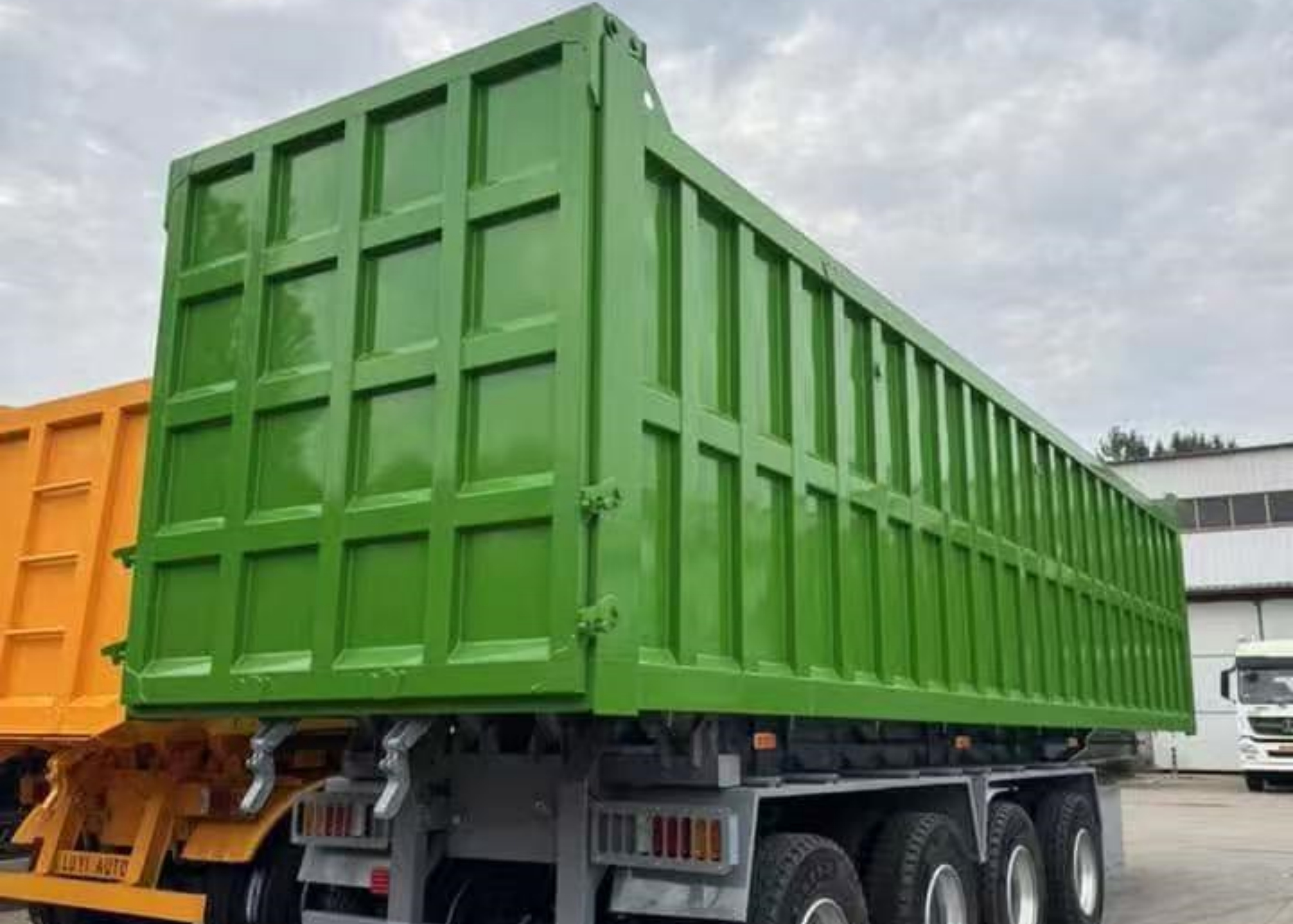 End Dump Semi Trailers End Dump Semi Trailers
