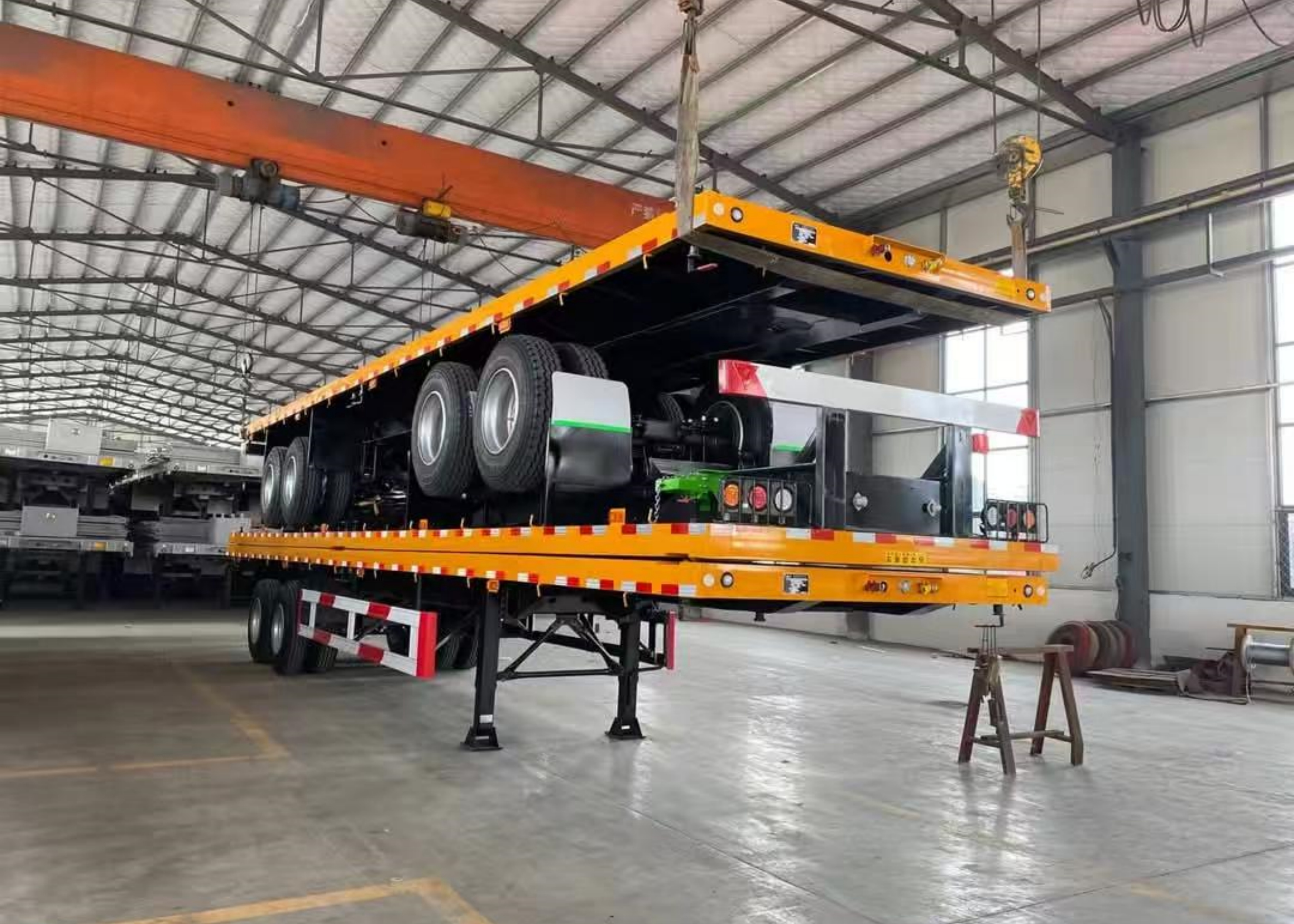 Flatbed Semi Trailer Flatbed Semi Trailer