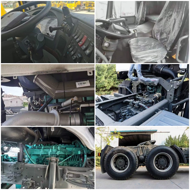 Used Howo 371HP 375HP 420HP 6x4 Tractor Truck Used Howo 371HP 375HP 420HP 6x4 Tractor Truck