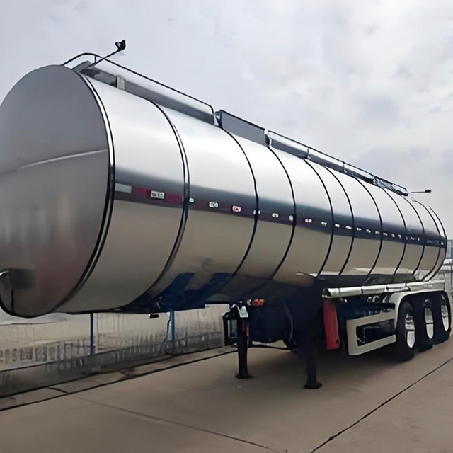 Stainless Steel Tanker Semi Trailer