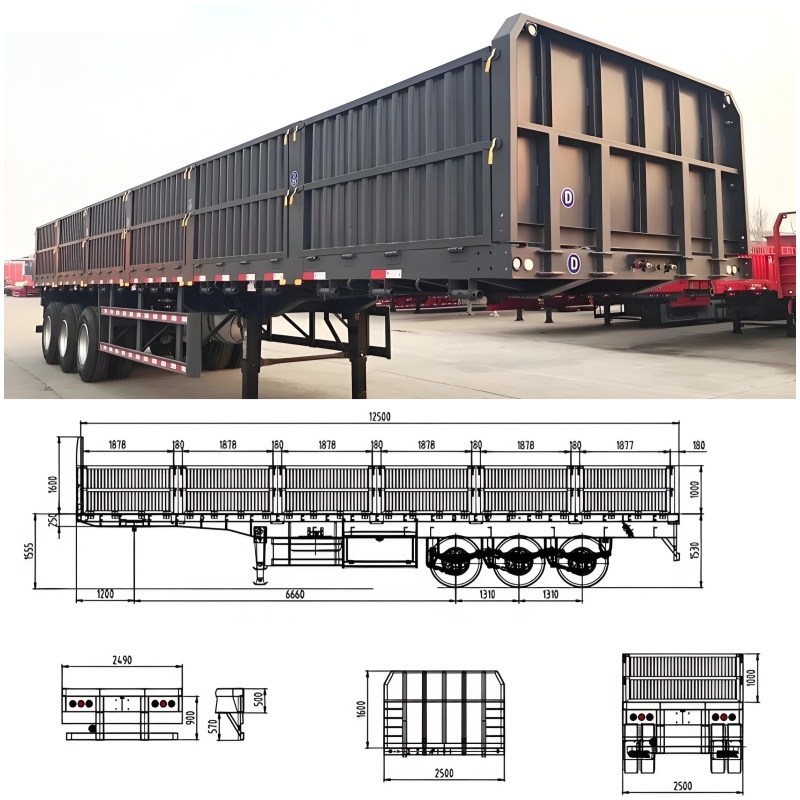 Cargo Semi-Trailer Cargo Semi-Trailer