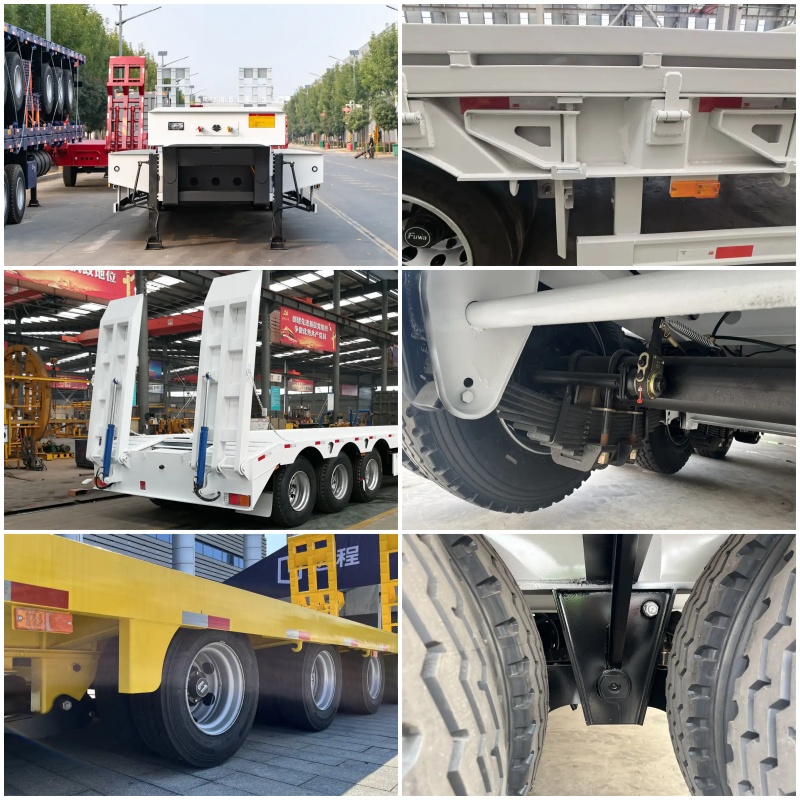 Lowboy Semi Trailer Lowboy Semi Trailer