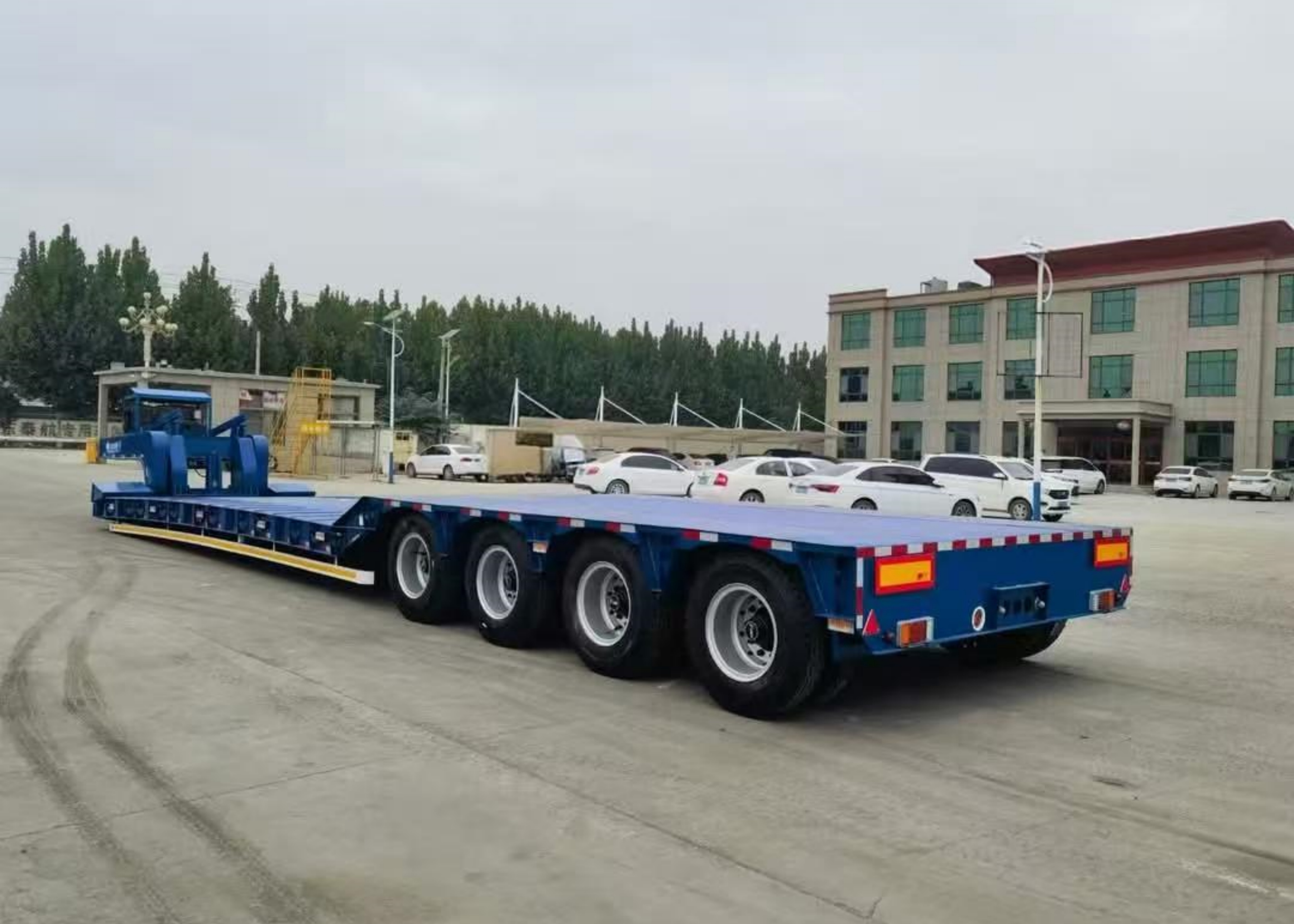 4 Axle Detachable Gooseneck Trailer For Sale In Uganda