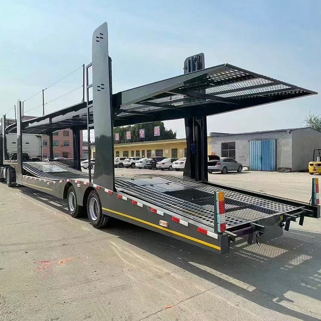 8 Car Carrier Semi Trailer