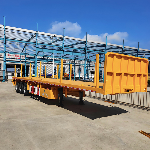 Wooden Timber Log Semi Trailer