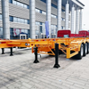 20ft 40ft Terminal Container Chassis Semi Trailer