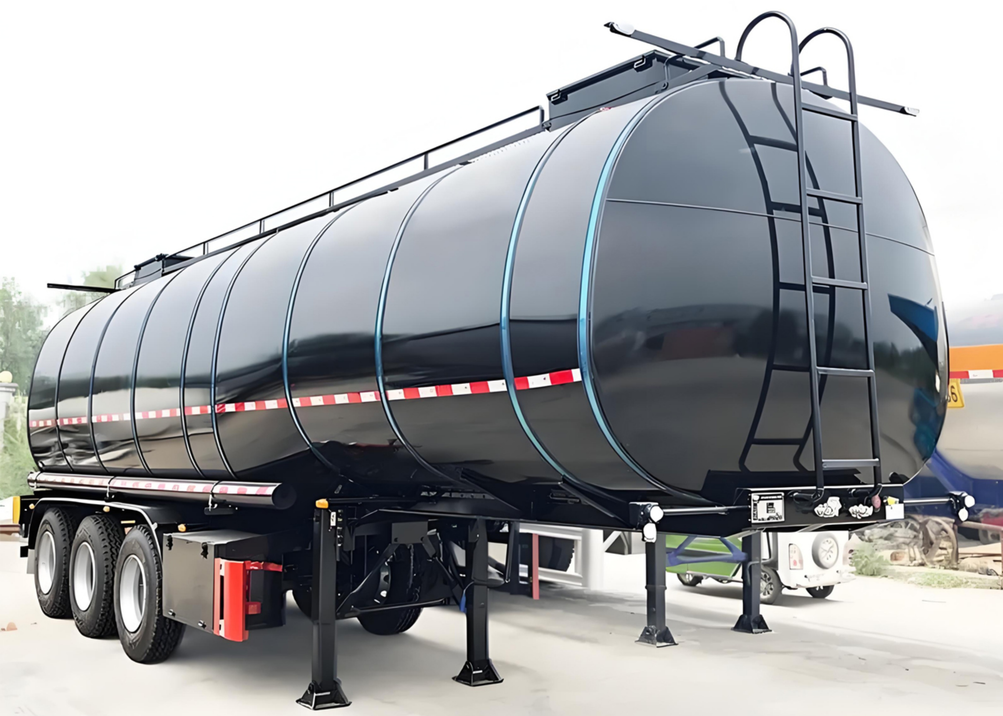 40000 Liter Bitumen Tank Trailer For Sale To Sierra Leone