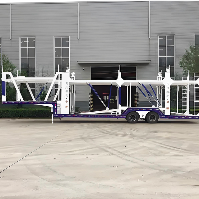 8 Car Carrier Semi Trailer