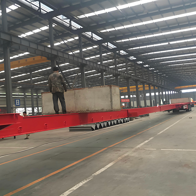 Extendable Gooseneck Lowbed Semi Trailer