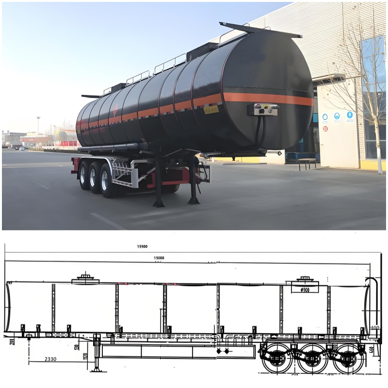 Bitumen Tanker Trailer