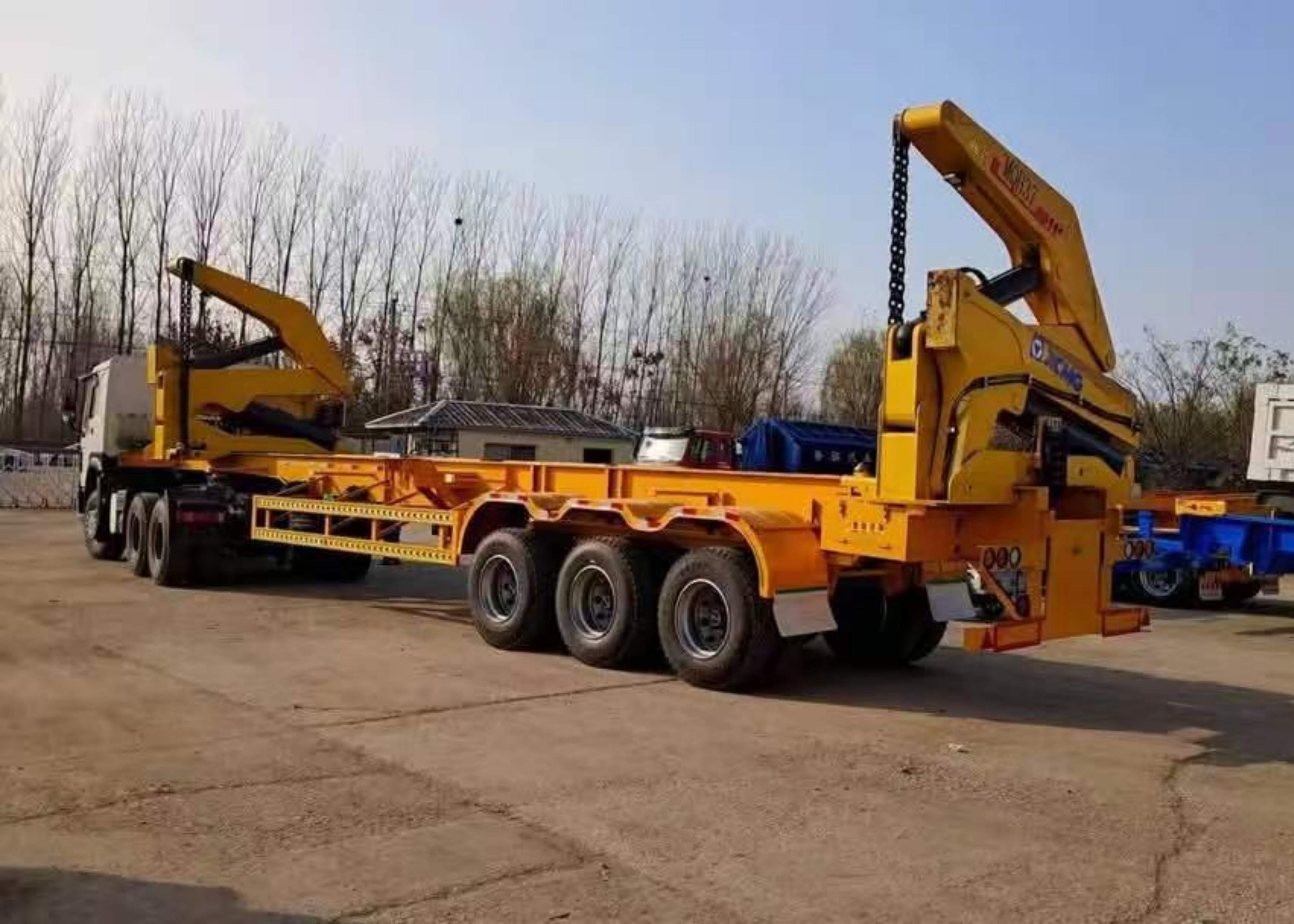 45 Ton Container Side Loader For Sale to Philippines