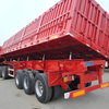 20-50CBM Cubic Hydraulic Side Dump Tipper Semi Trailer