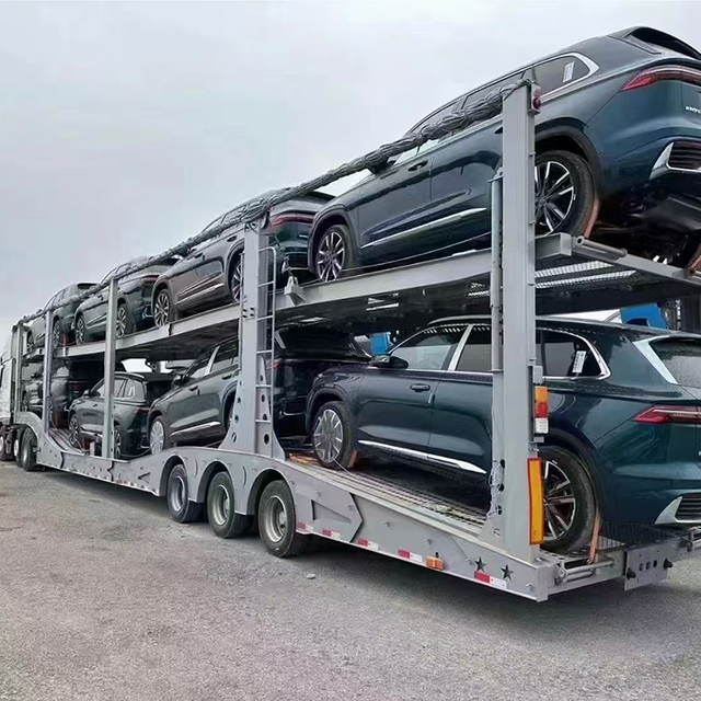 8 Car Carrier Semi Trailer