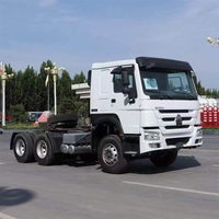 Second Hand 6x4 Howo Prime Movers Tractor Head 371HP 