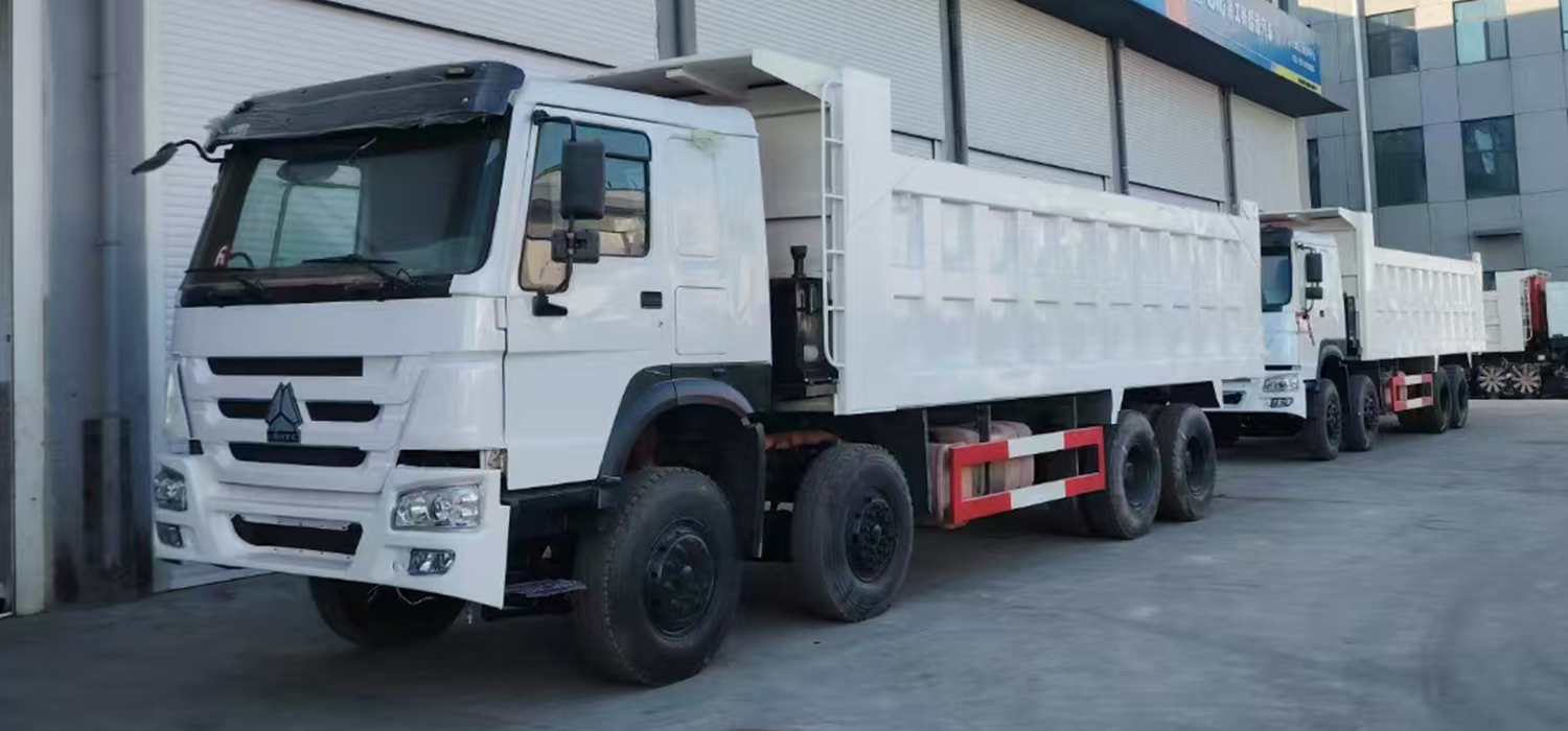 Used dump truck